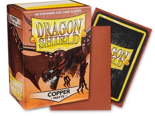 Dragon Shield Sleeves Matte Copper (100)
