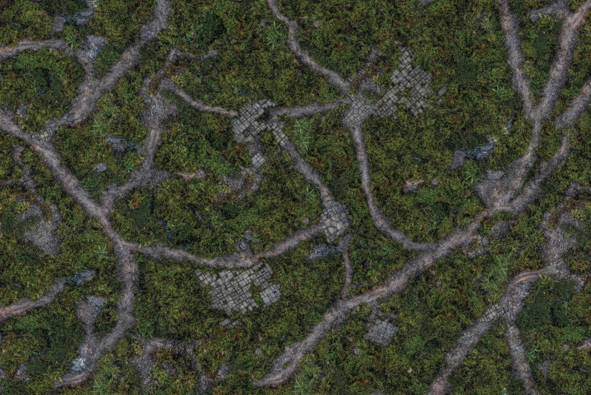 Ancient Green 6x4 Gaming Mat