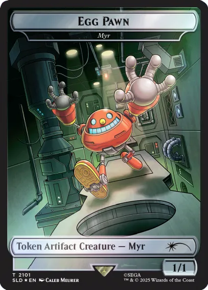 Magic the Gathering Secret Lair - Secret Lair x Sonic: Turbo Gear