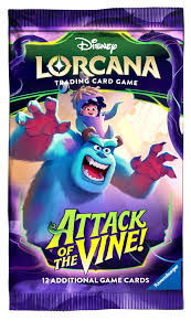 Lorcana attack of the vine - Booster Pack