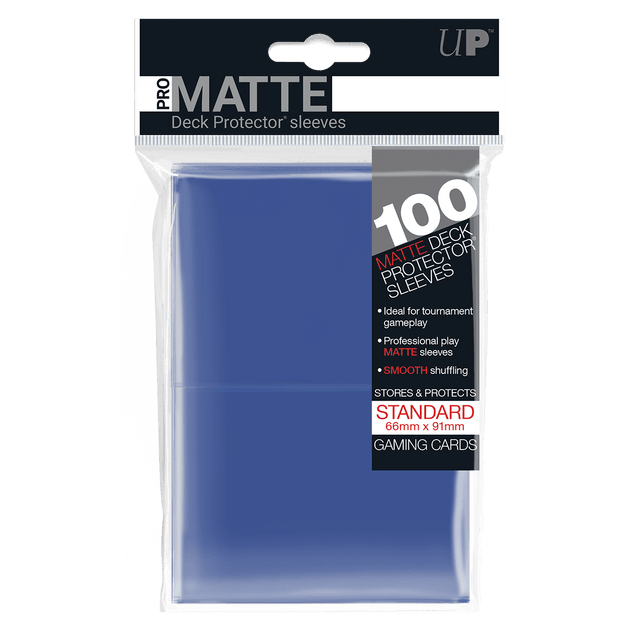 Ultra Pro - Standard Pro Matte Card Sleeves 100 pack - Blue