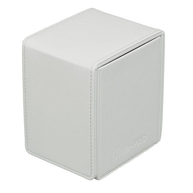 Ultra Pro - Vivid Alcove Flip Deck Box - White