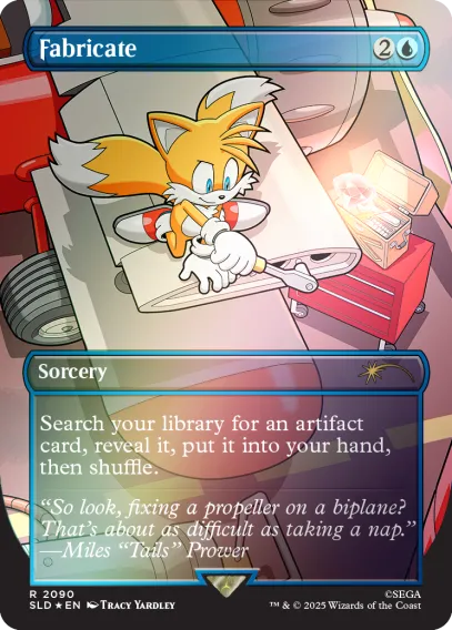 Magic the Gathering Secret Lair - Secret Lair x Sonic: Chasing Adventure