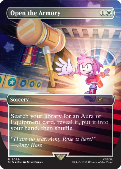 Magic the Gathering Secret Lair - Secret Lair x Sonic: Chasing Adventure