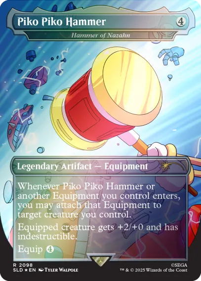 Magic the Gathering Secret Lair - Secret Lair x Sonic: Turbo Gear