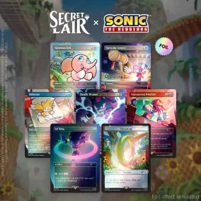 Magic the Gathering Secret Lair - Secret Lair x Sonic: Chasing Adventure