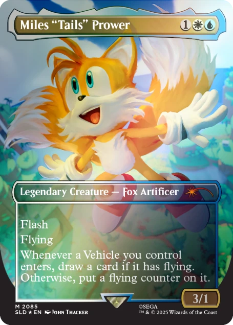Magic the Gathering Secret Lair - Secret Lair x Sonic: Friends & Foes