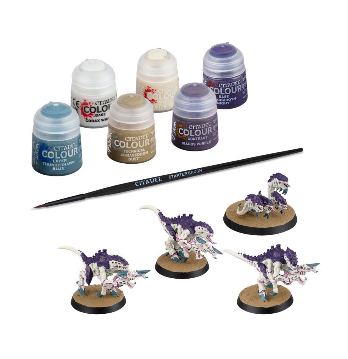 Tyranid Paint Set+ Eng/Spa/Port/Latv/Rom