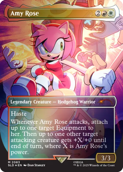 Magic the Gathering Secret Lair - Secret Lair x Sonic: Friends & Foes