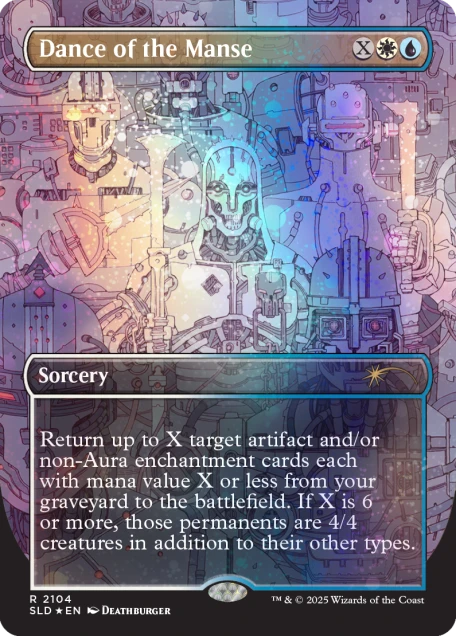 Magic the Gathering Secret Lair Drop Series - Featuring: Deathburger Galaxy Foil Edition