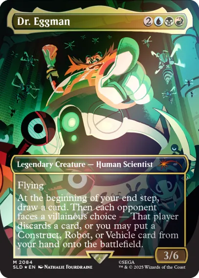 Magic the Gathering Secret Lair - Secret Lair x Sonic: Friends & Foes