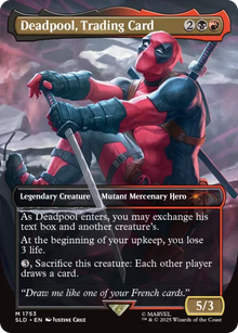 Magic the Gathering Secret Lair - Secret Lair x Marvel's Deadpool