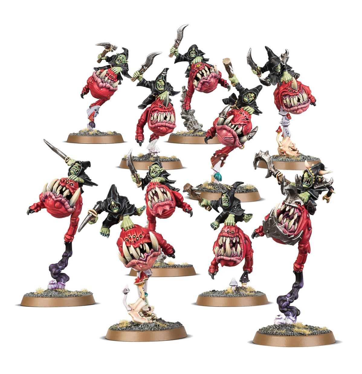 Gloomspite Gitz: Squig Hoppers