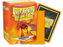 Dragon Shield Sleeves Matte Orange (100)
