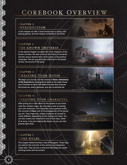 Dune RPG Adventures in the Imperium Core Rulebook