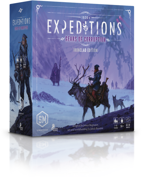 Expeditions Board Game: Gears Of Corruption: Ironclad Edition
