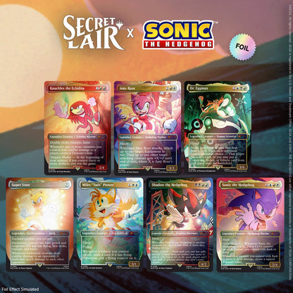 Magic the Gathering Secret Lair - Secret Lair x Sonic: Friends & Foes