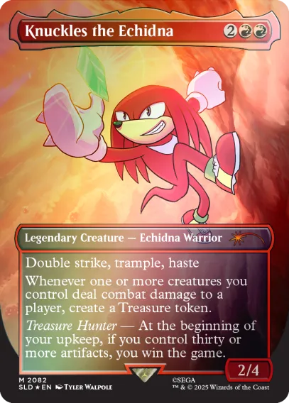 Magic the Gathering Secret Lair - Secret Lair x Sonic: Friends & Foes