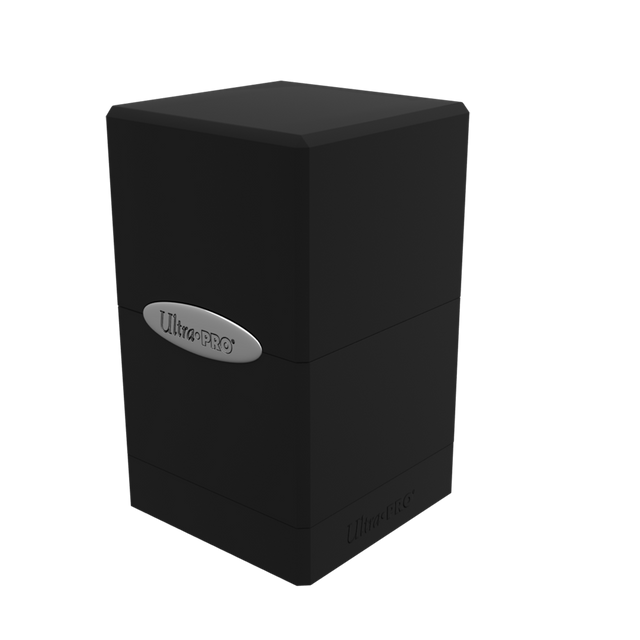 Ultra Pro - Satin Tower Deck Box - Black