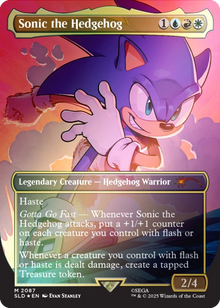 Magic the Gathering Secret Lair - Secret Lair x Sonic: Friends & Foes