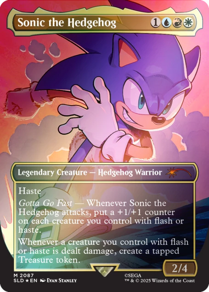 Magic the Gathering Secret Lair - Secret Lair x Sonic: Friends & Foes
