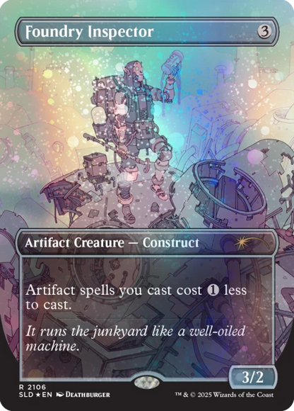Magic the Gathering Secret Lair Drop Series - Featuring: Deathburger Galaxy Foil Edition