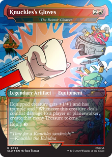 Magic the Gathering Secret Lair - Secret Lair x Sonic: Turbo Gear