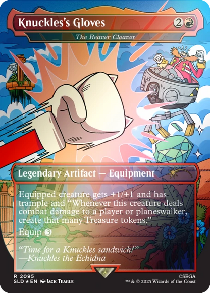 Magic the Gathering Secret Lair - Secret Lair x Sonic: Turbo Gear