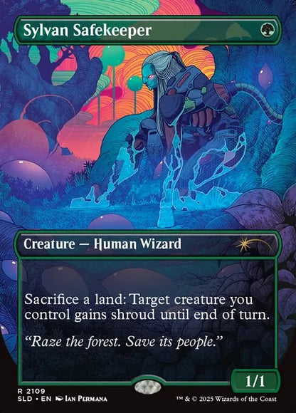 Magic the Gathering: Secret Lair - Alien Aurora Galaxy Foil