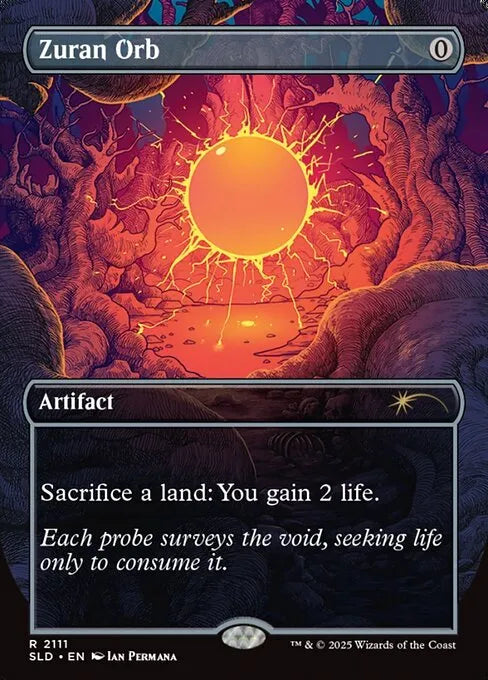 Magic the Gathering: Secret Lair - Alien Aurora Galaxy Foil