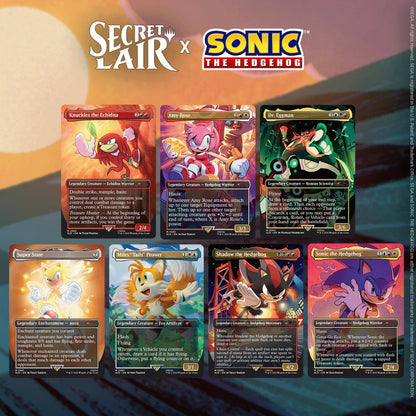 Magic the Gathering Secret Lair - Secret Lair x Sonic: Friends & Foes