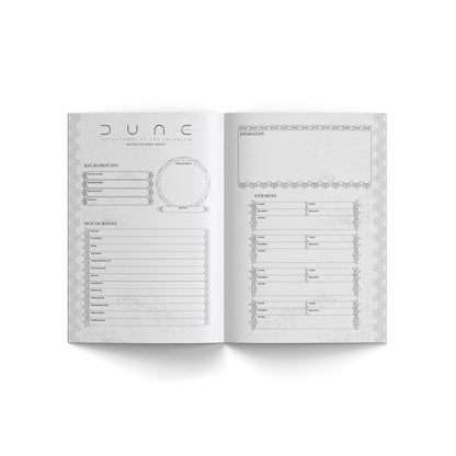 Dune: Adventures in the Imperium - Players Journal