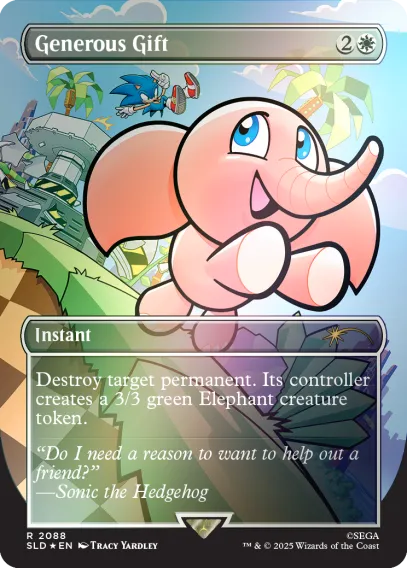 Magic the Gathering Secret Lair - Secret Lair x Sonic: Chasing Adventure