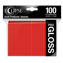 Ultra Pro - Eclipse Standard Matte Sleeves 100 Pack - Apple Red