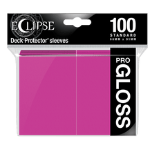 Ultra Pro - Eclipse Standard Matte Sleeves 100 Pack - Hot Pink