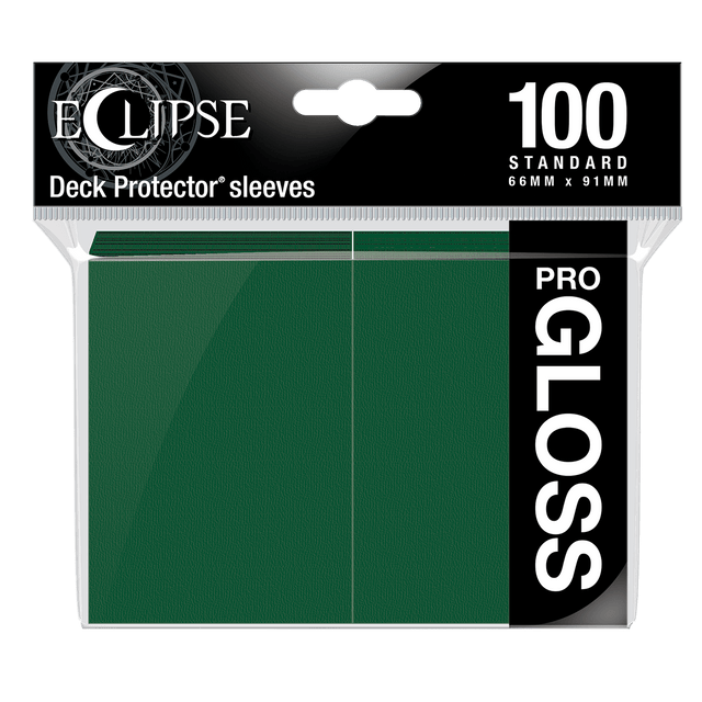 Ultra Pro - Eclipse Standard Matte Sleeves 100 Pack - Forest Green