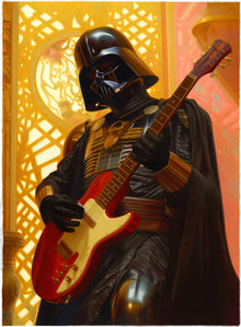 Canvas: Vader Guitar - 50 x 70 cm