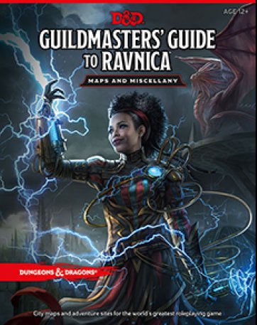 Dungeons and Dragons: Guildmaster's Guide to Ravnica Maps and Miscellany