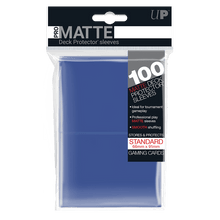 Ultra Pro - Standard Pro Matte Card Sleeves 100 pack - Blue