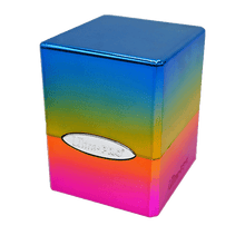 Ultra Pro - Satin Cube Deck Box - Specialty Finish Rainbow