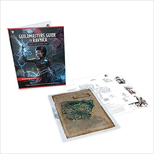 Dungeons and Dragons: Guildmaster's Guide to Ravnica Maps and Miscellany