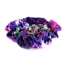 Fanroll - Velvet Compartment Dice Bag with Pockets - Nebula