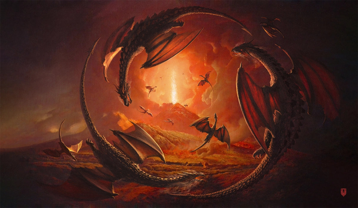 Dragon Swarm Playmat - 61 x 35 cm